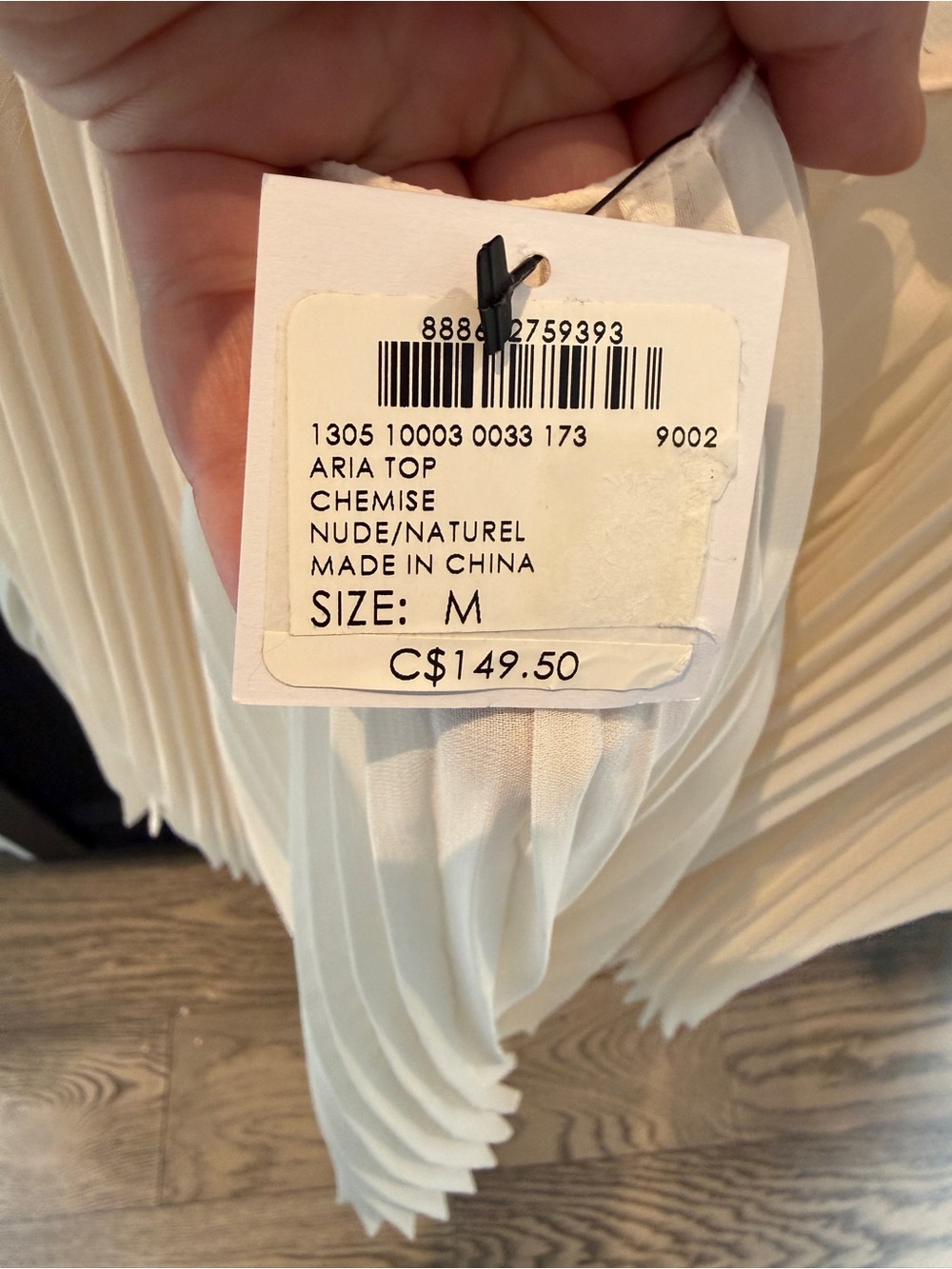 Pleated Top - Picture 8 of 8